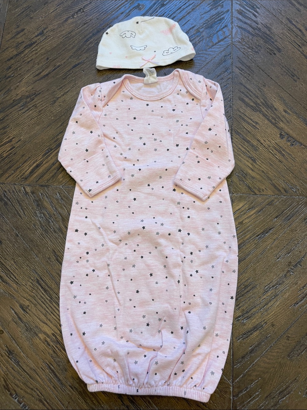 Starting Out Pink Star Print Sleep Sack